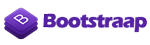 bootstrap text logo