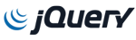 jQuery text logo